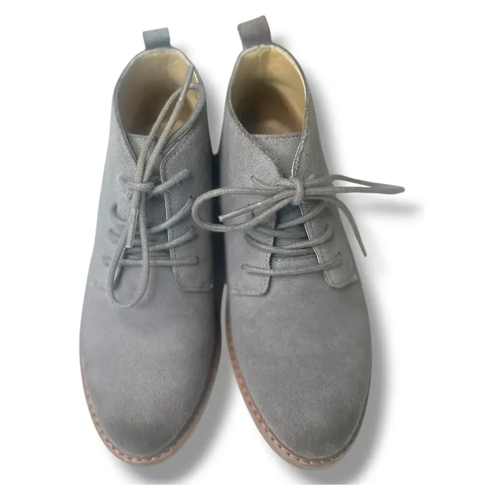 Janie and Jack - Classic Suede Boys Boot Size 12